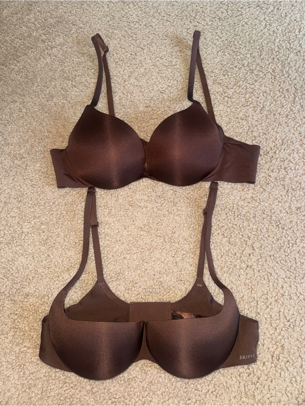 SKIMS ULTIMATE Push-up Bundle - TEARDROP and BALCONETTE, 36A, Cocoa Brown